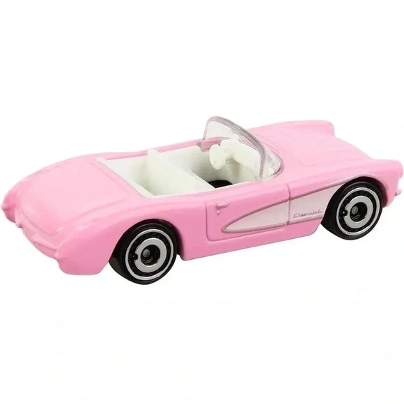 Hot Wheels 2023 Barbie 1956 Corvette Barbie The Movie - Picture 6 of 9